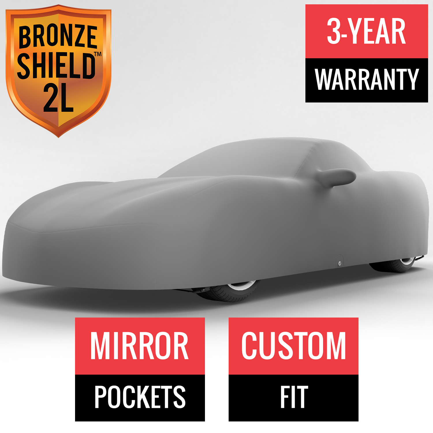 Bronze Shield 2L - Car Cover for Chevrolet Corvette Z06 2006 Coupe 2-Door