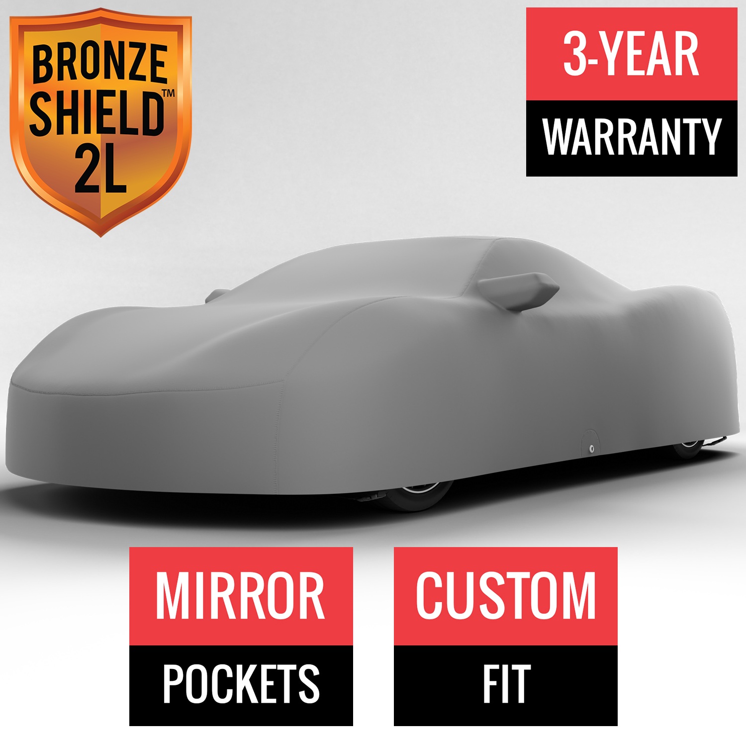 Bronze Shield 2L - Car Cover for Chevrolet Corvette 2022 Convertible 2-Door