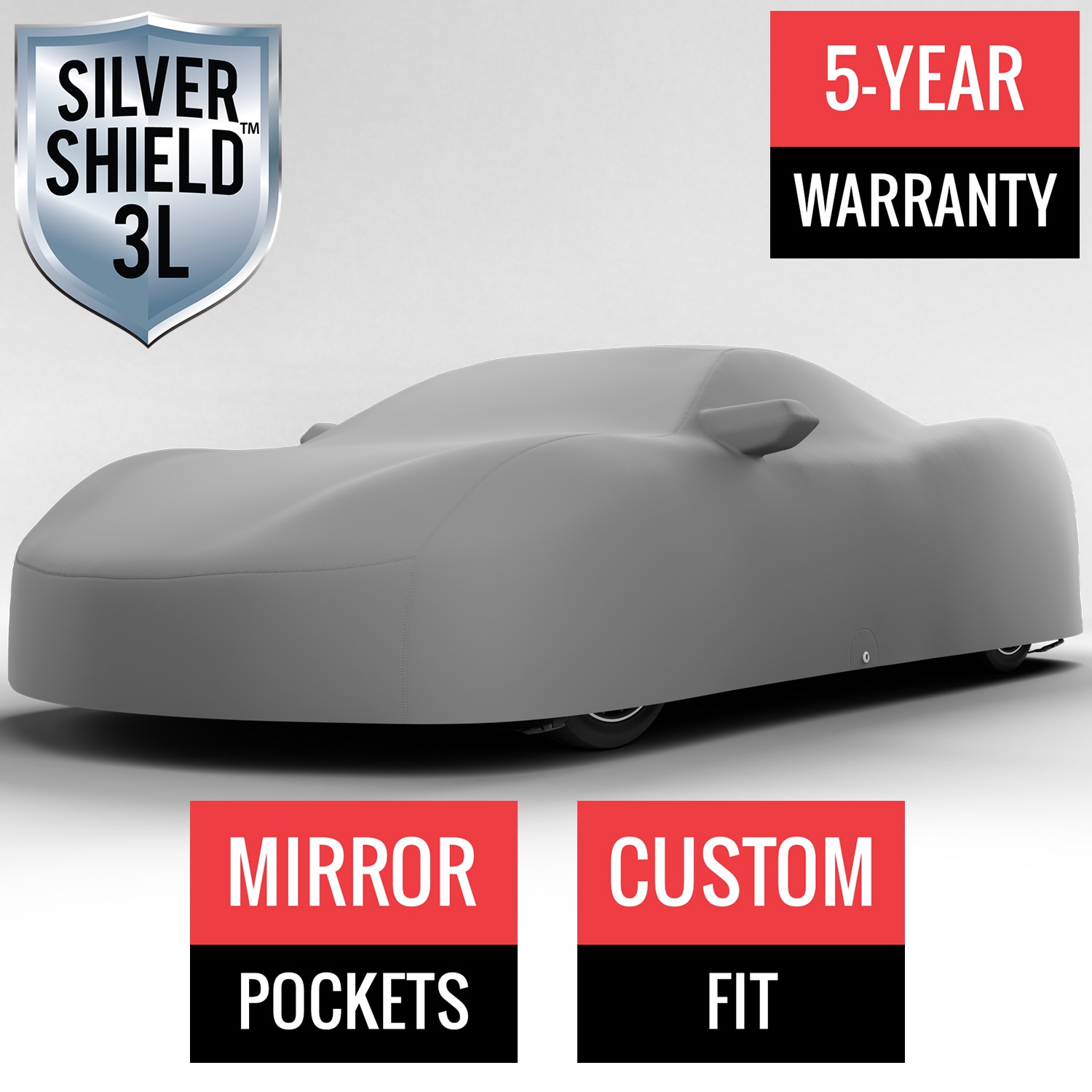 Silver Shield 3L - Car Cover for Chevrolet Corvette 2022 Coupe 2-Door