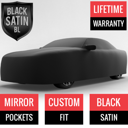 Black Satin BL - Black Car Cover for Dodge Charger 2016 Sedan 4-Door