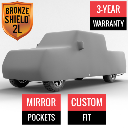 Bronze Shield 2L - Car Cover for Jeep Gladiator 2023 Crew Cab Pickup 5.0 Feet Bed