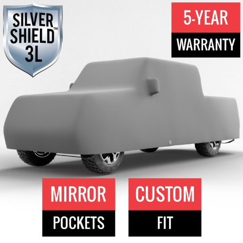 Silver Shield 3L - Car Cover for Jeep Gladiator 2023 Crew Cab Pickup 5.0 Feet Bed